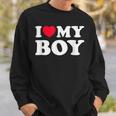 I Love My Son Ich Liebe Meinen Son Sweatshirt Geschenke für Ihn