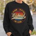 A Man A Mythos A Legend Name Michael Name S Sweatshirt Geschenke für Ihn