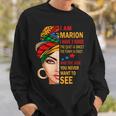 Marion Name Surname Family Surname Marion Sweatshirt Geschenke für Ihn