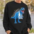 Menorasaurus Rex Menorahsaurus Hannukah Dinosaur Sweatshirt Geschenke für Ihn