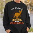 Mir Reichts Ich Gehe Zu Meinen Kängurus Kangaroo Sweatshirt Geschenke für Ihn