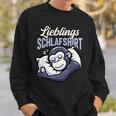 Offizielles Schlaf Gorilla Langschläfer Morgenmuffel Sweatshirt Geschenke für Ihn