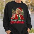 Papa Ist Zu Weihnachten Zu Hause Trump Sweatshirt Geschenke für Ihn