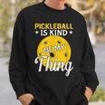 Pickleball Ist Irgendwie Mein Ding Pickleball-Liebhaber Sweatshirt Geschenke für Ihn