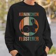 Rabbit Whisperer Sweatshirt Geschenke für Ihn