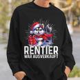 Reindeer War Ausverkauft Weihnachten Husky Fest Slogan Sweatshirt Geschenke für Ihn