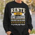 Rente 2025 Rentner 2025 Renteneintritt 2025 Sweatshirt Geschenke für Ihn