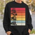 Retrointage Train Driver Sweatshirt Geschenke für Ihn