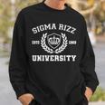 Sigma Rizz University Meme Rizzler Internet Memes Meme Sweatshirt Gifts for Him