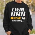 Werdender Papa Twin Dad 2025 Loading Twin Dad Sweatshirt Geschenke für Ihn