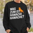 Was Zum Geier Ist Hawachi Meme Sweatshirt Geschenke für Ihn