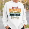 Martinez Surname Martinez Sweatshirt Geschenke für Ihn