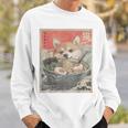 Shiba Inu Ramen Japanese Kawaii Shiba Dog Anime Sweatshirt Gifts for Him