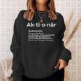 Aktionär Idea Etf Aktien Investor Sweatshirt Geschenke für Sie