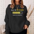 All-In En Cours Poker Humour Cadeau Poker Homme Tapis Jetons Sweater e Cadeaux pour elle
