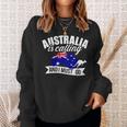 With Australien Ruft Und Ich Muss Gehen Sweatshirt Geschenke für Sie