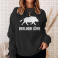 Berliner Löwe Wildschwein Geschenkidee Sweatshirt Geschenke für Sie