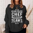 Chef Saying Ich Bin Stolzer Chef Eines Fantastische Teams S Sweatshirt Geschenke für Sie