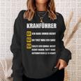 Crane Driver Sweatshirt Geschenke für Sie