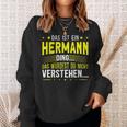 Das Ist Ein Hermann Ding Das Ist Ein Hermann Ding S Sweatshirt Geschenke für Sie