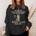 Das Sind Keine Katzenhaare Das Ist Maine Coon Glitter Sweatshirt Geschenke für Sie