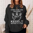 Eineron Uns Beiden Kegelkönig Sweatshirt Geschenke für Sie