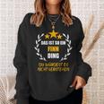 Finn Das Ist So Ein Finn Ding Name First Name Fun Slogan S Sweatshirt Geschenke für Sie