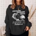 Fischlein Beisse Angler Fishing Sweatshirt Geschenke für Sie