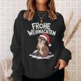 Frohe Weihnachten Otter Frohe Weihnachten Sweatshirt Geschenke für Sie