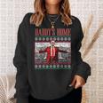Daddy's Home Trump Ugly Christmas Sweater Xmas Pajamas Sweatshirt Gifts for Her