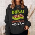 Dubai Chocolate Slogan Sweatshirt Geschenke für Sie