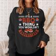 Grill Es Ist Ein Bbq-Ding Fleich Smoking Sweatshirt Geschenke für Sie