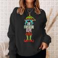 Hairdresser Elf Partner Look Christmas Sweatshirt Geschenke für Sie