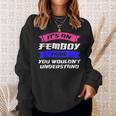 Herren Es Ist Ein Femboy Ding Du Südkorea Sweatshirt Geschenke für Sie