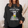 Ist So Ein Yorkshire Terrier Ding Dog Slogan S Sweatshirt Geschenke für Sie