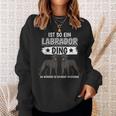 Labbi Sachen Ist So Ein Labrador Ding Schwarzer Labrador Sweatshirt Geschenke für Sie