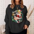 Naughty Or Nice Du Entscheide Pinup Sweatshirt Geschenke für Sie