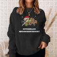 Offizielles Weihnachts Faultier Weihnachten Sweatshirt Geschenke für Sie