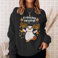 Penguin Hanukkah Menorah Happy Hanukkah Sweatshirt Geschenke für Sie