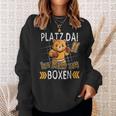 Platz Da Ich Muss Zum Boxing Bear Boxer Sweatshirt Geschenke für Sie