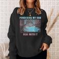 Pondering My Orb Wizard Meme Sweatshirt Geschenke für Sie