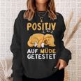 Positiv Auf Müde Getestet Dog Sleep Sweatshirt Geschenke für Sie