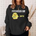 Psychisch Am Ente Lustiges Sweatshirt Geschenke für Sie