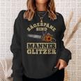 Sägespäne Sind Männer Glitter I Lumberjack Chainsaw Sweatshirt Geschenke für Sie