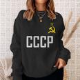 Soviet Union Ussr Cccp Hammer Sickle Star Communism Sweatshirt Geschenke für Sie