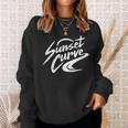 Sunset Curve Band Sweatshirt Geschenke für Sie