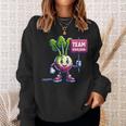 Team Kohlrabi Kohlrabi Mascot egetable Sweatshirt Geschenke für Sie