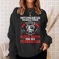 Underschätze Niemal Einen Alten Mann Fire Brigade Grandfather Sweatshirt Geschenke für Sie