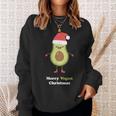 Vegan Christmas Avocado Xmas Christmas egan Sweatshirt Geschenke für Sie