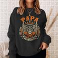 Vintage Biker Papa Motorcycles Biker For Fathers Day Mens Sweatshirt Gifts for Her